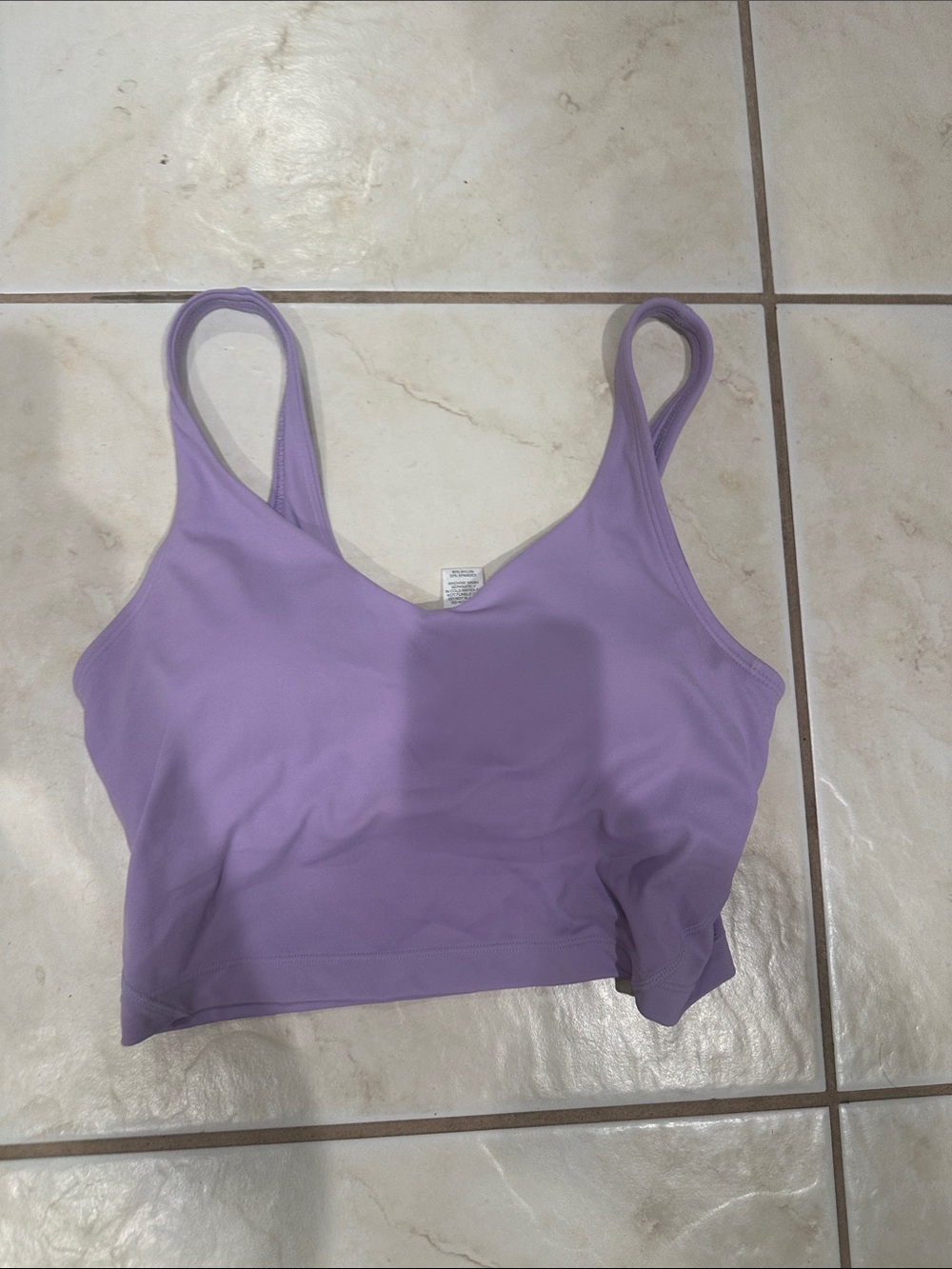 Seamless Lavender Bralette Tank - Women's Intimates